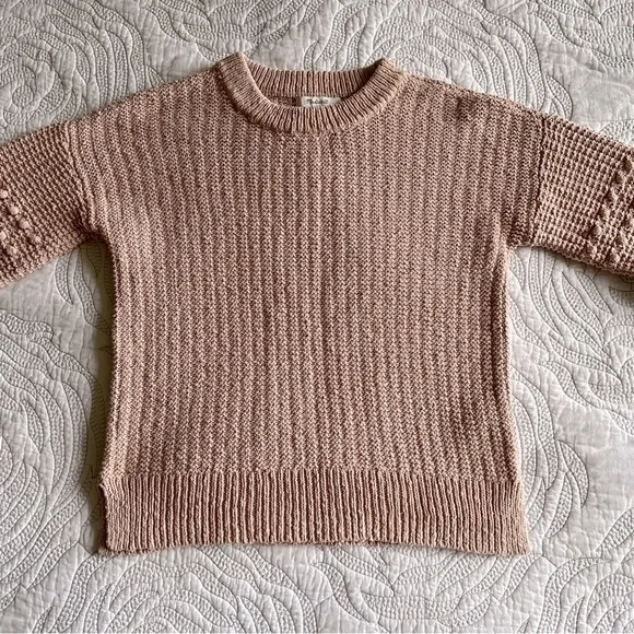 Madewell - Bobble Pullover Sweater - Avalon Pink - Picture 4 of 11